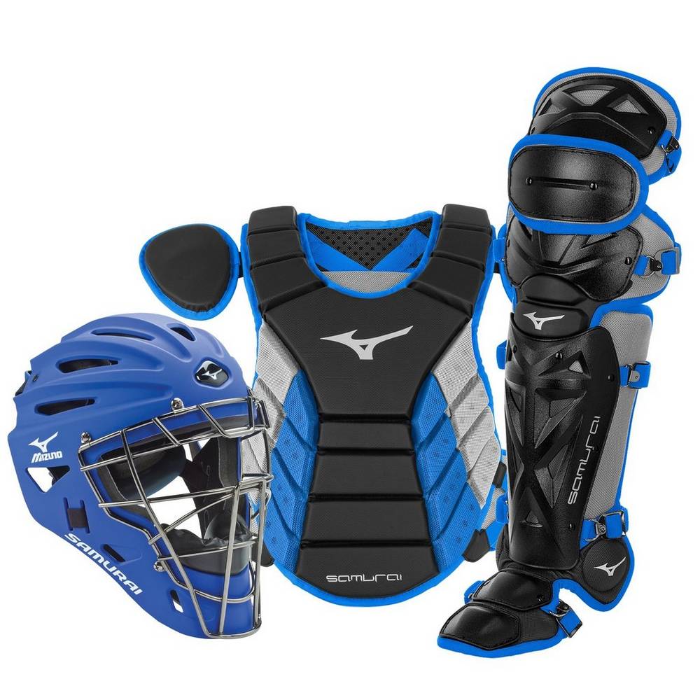 Catchers Gear Mizuno Baseball Samurai Adult 16" Boxed - Homem - Pretas/Azul Marinho - MROCQ5192